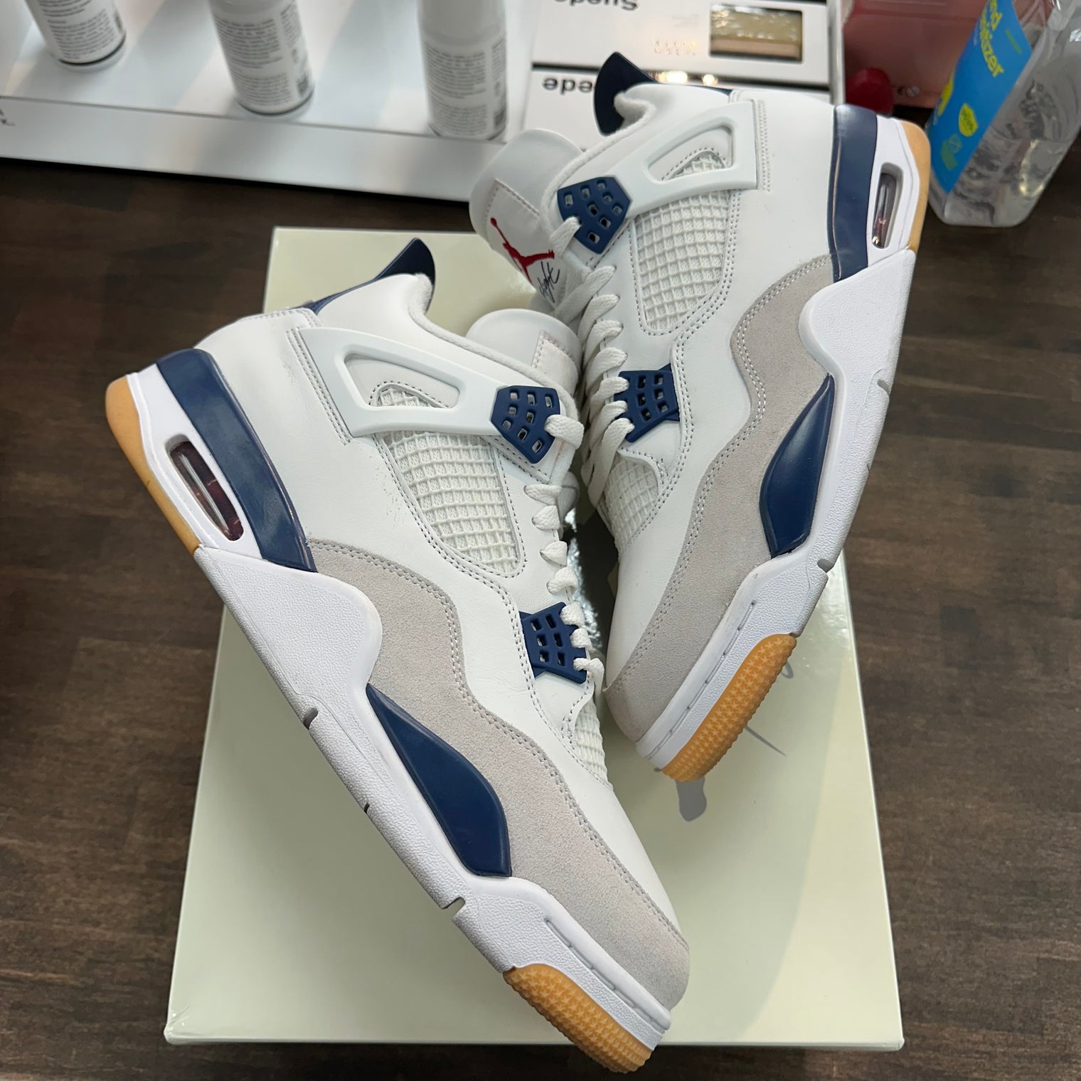 Navy Jordan 4 SB (USED)