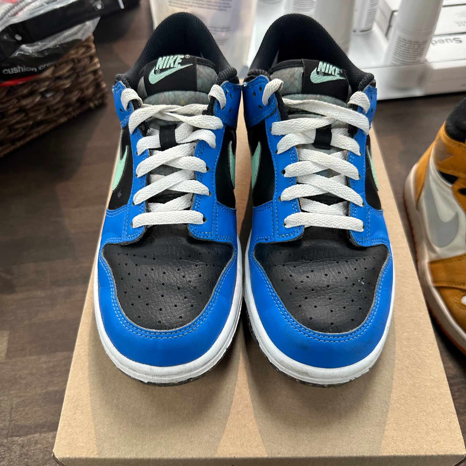 Blue Black Crater Dunk Low (GS) (USED, No Box)