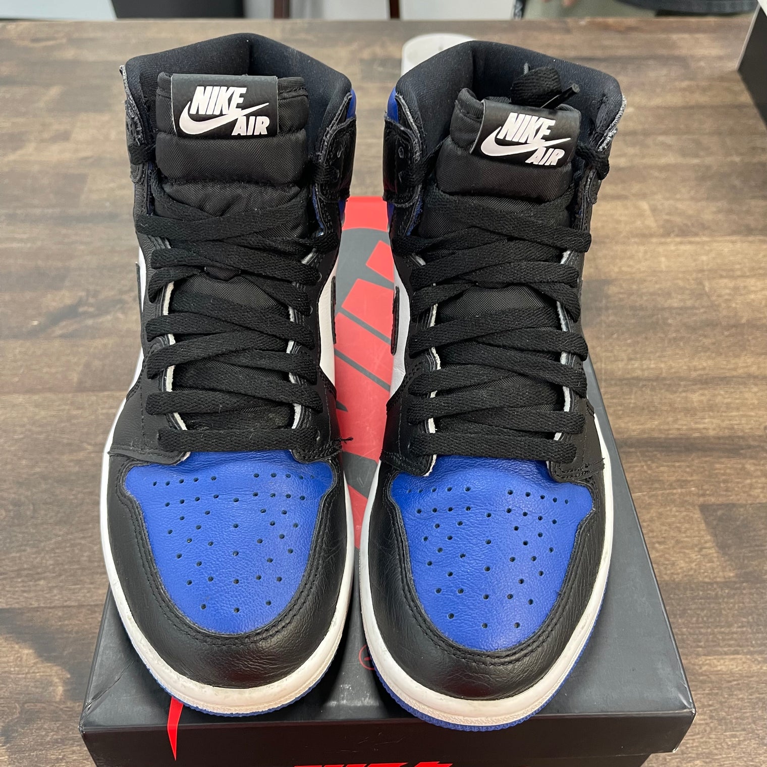 Royal Toe Jordan 1 High (USED)