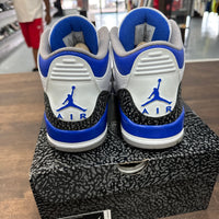 Racer Blue Jordan 3 (USED)