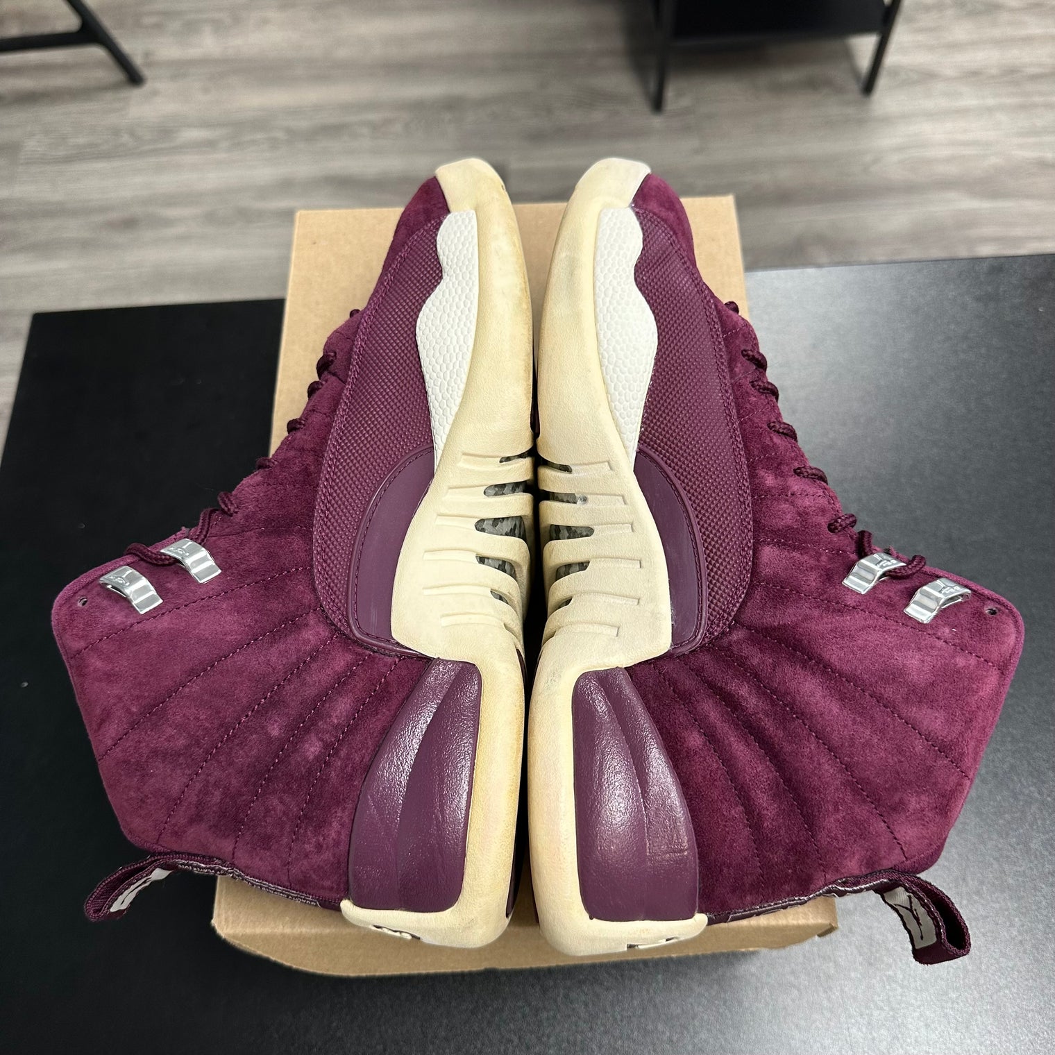 Bordeaux Jordan 12 (USED, No Box)
