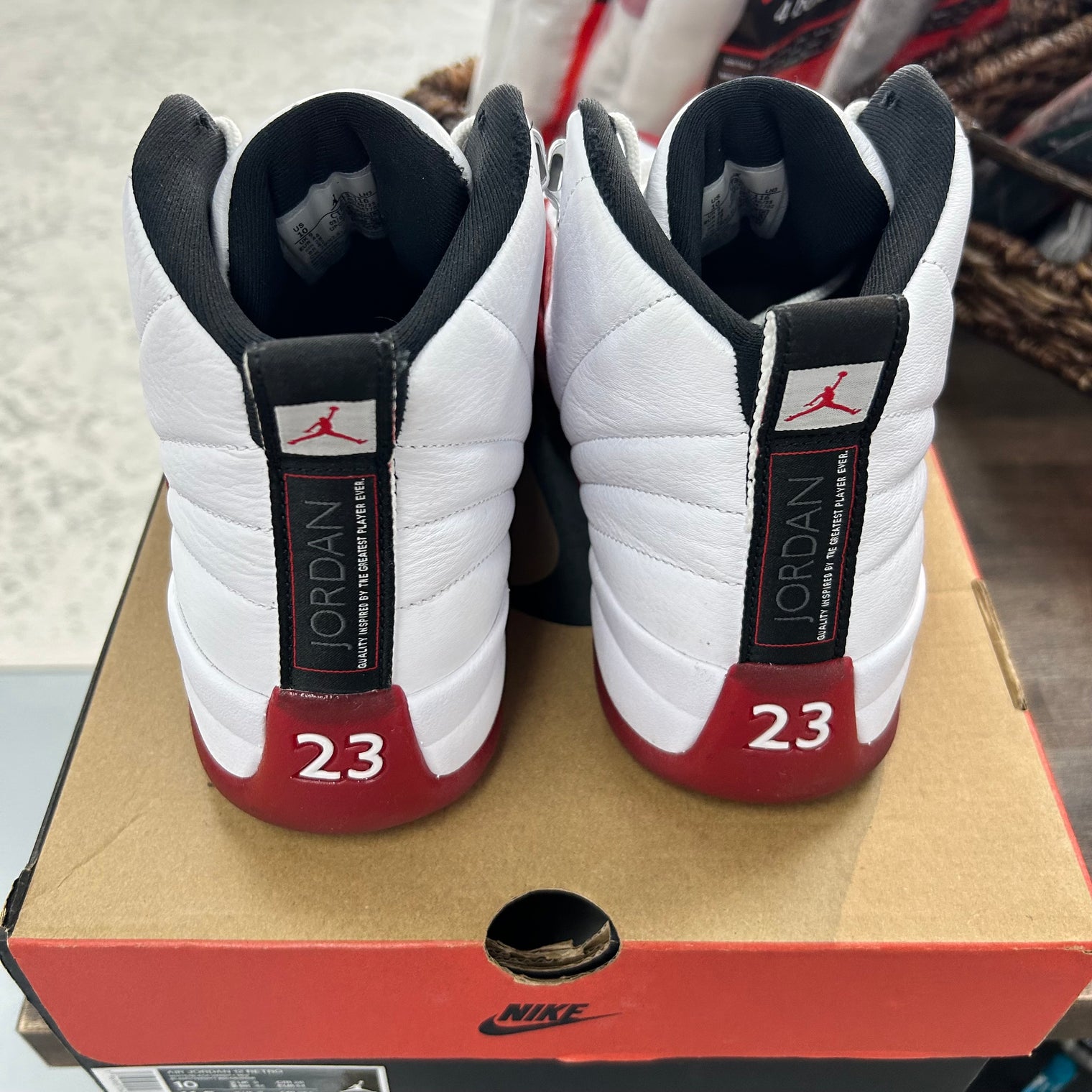 Cherry Jordan 12 (USED)