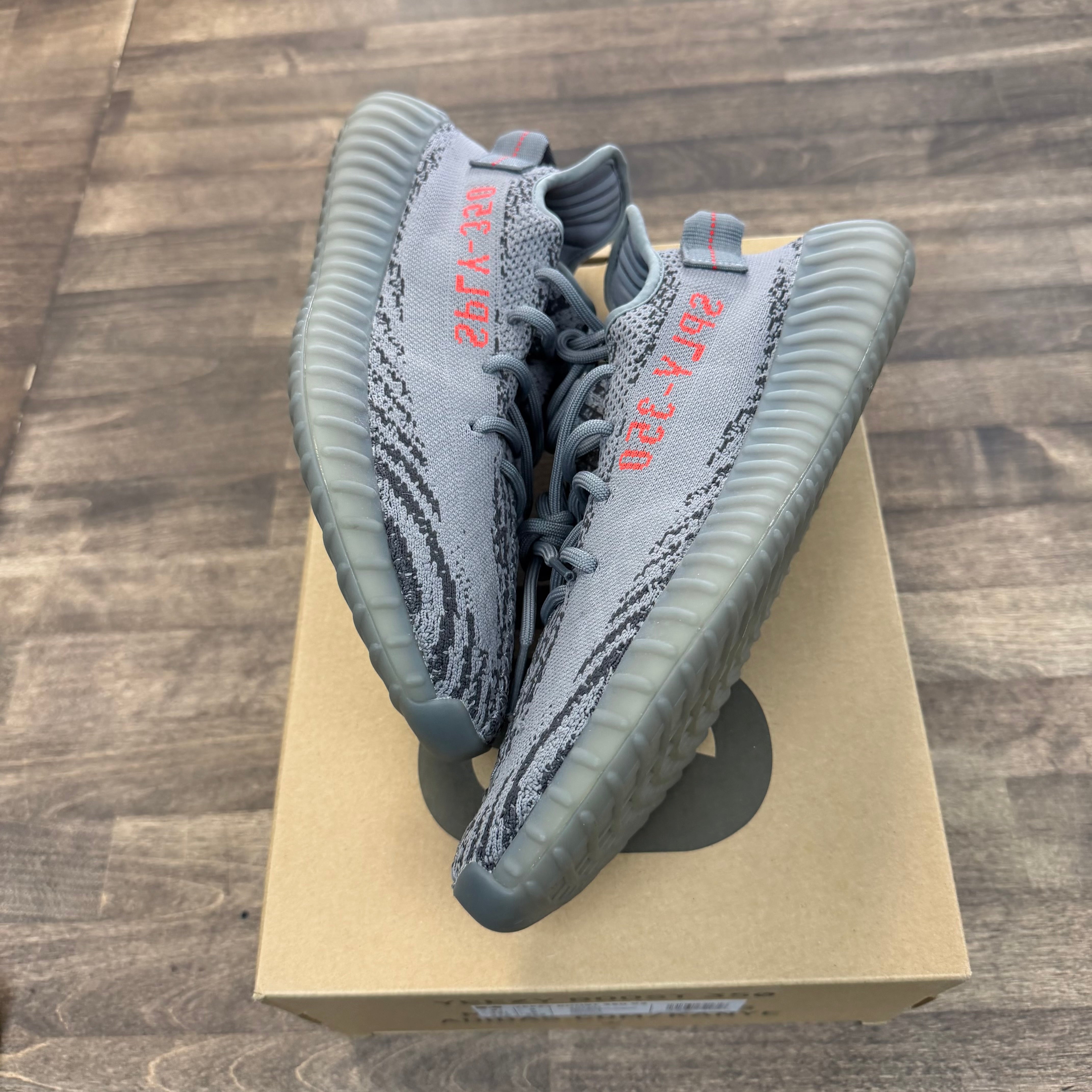 adidas Yeezy Boost 350 V2 Beluga 2.0 (US 9.5) (USED,No Insole) Size 9.5 (Pre-Owned) - Image 1