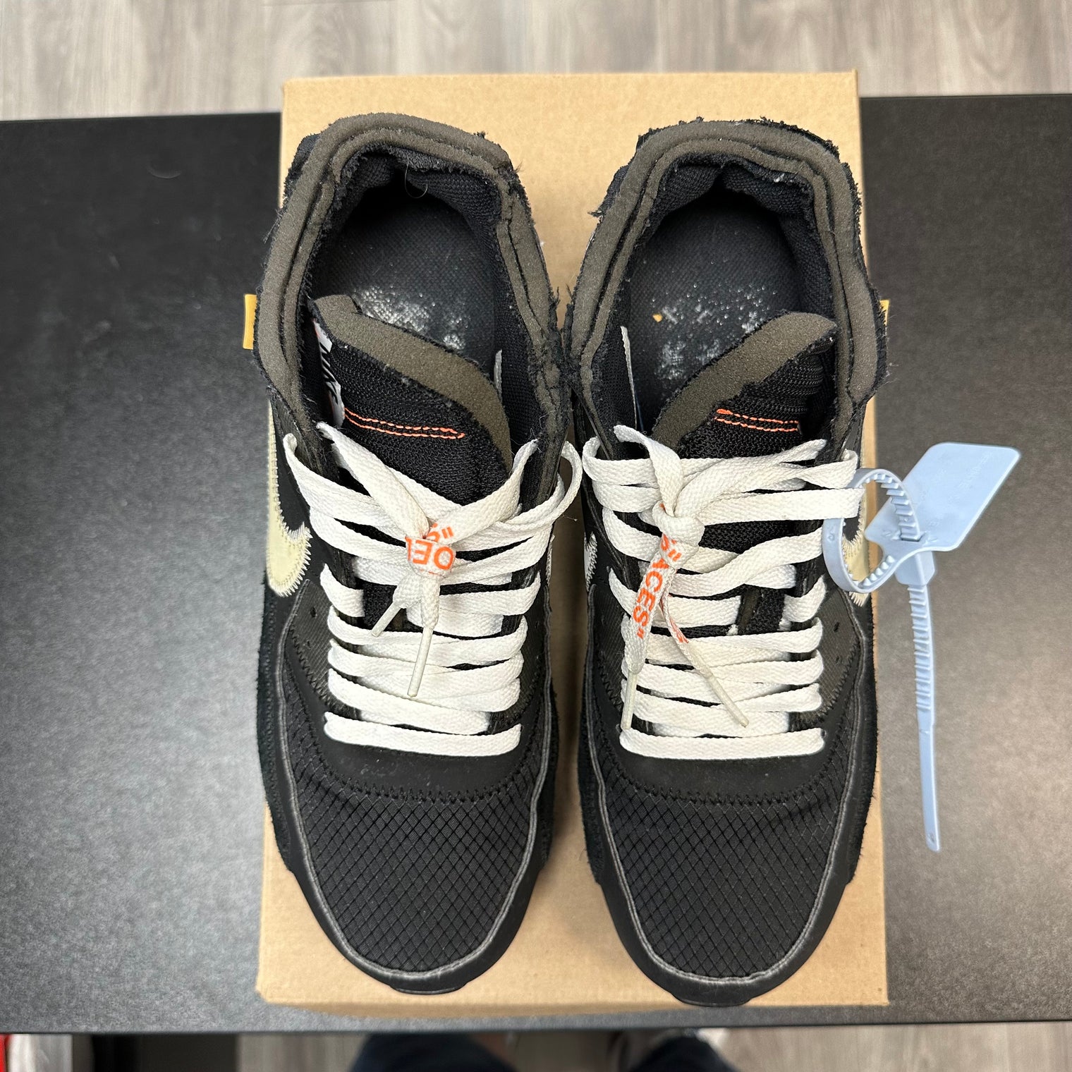 Off-White Nike Air Max 90 Black (Used;No Box)