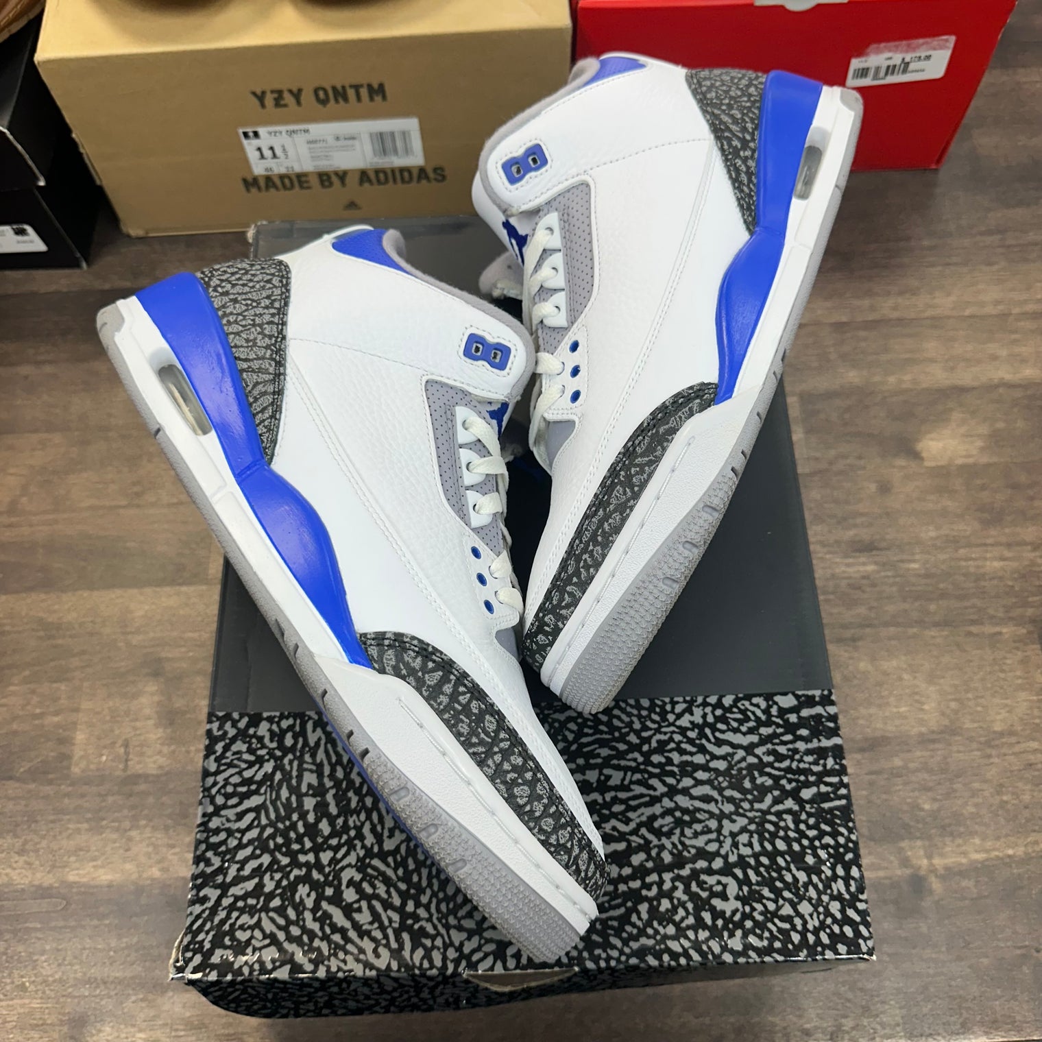 Racer Blue Jordan 3 (USED)