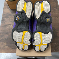 Lakers Jordan 13 Retro (B-Grade) (USED, No Box)