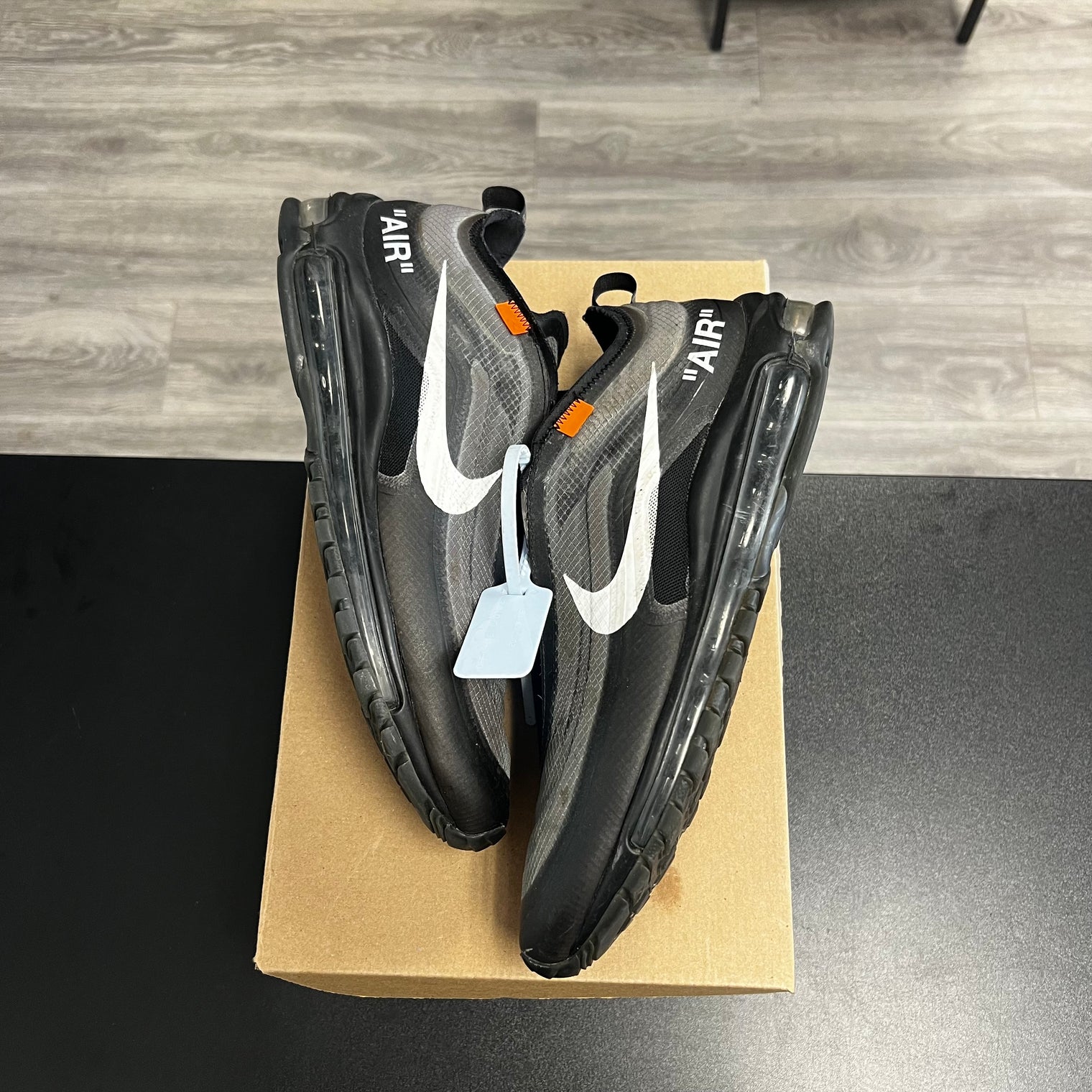 Off-White Black Air Max 97 (USED, no box)