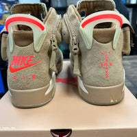 Khaki Travis Scott Jordan 6 Retro (USED)