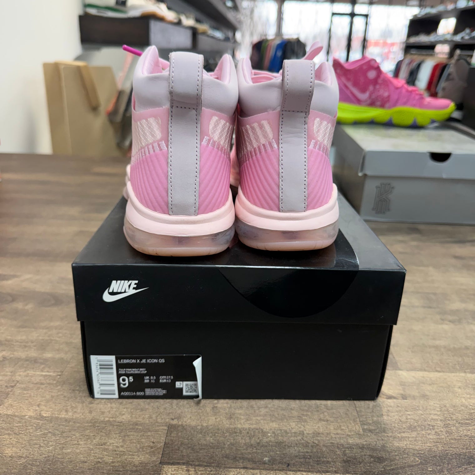 John Elliott Tulip Pink Nike Lebron (US 9.5) (USED)