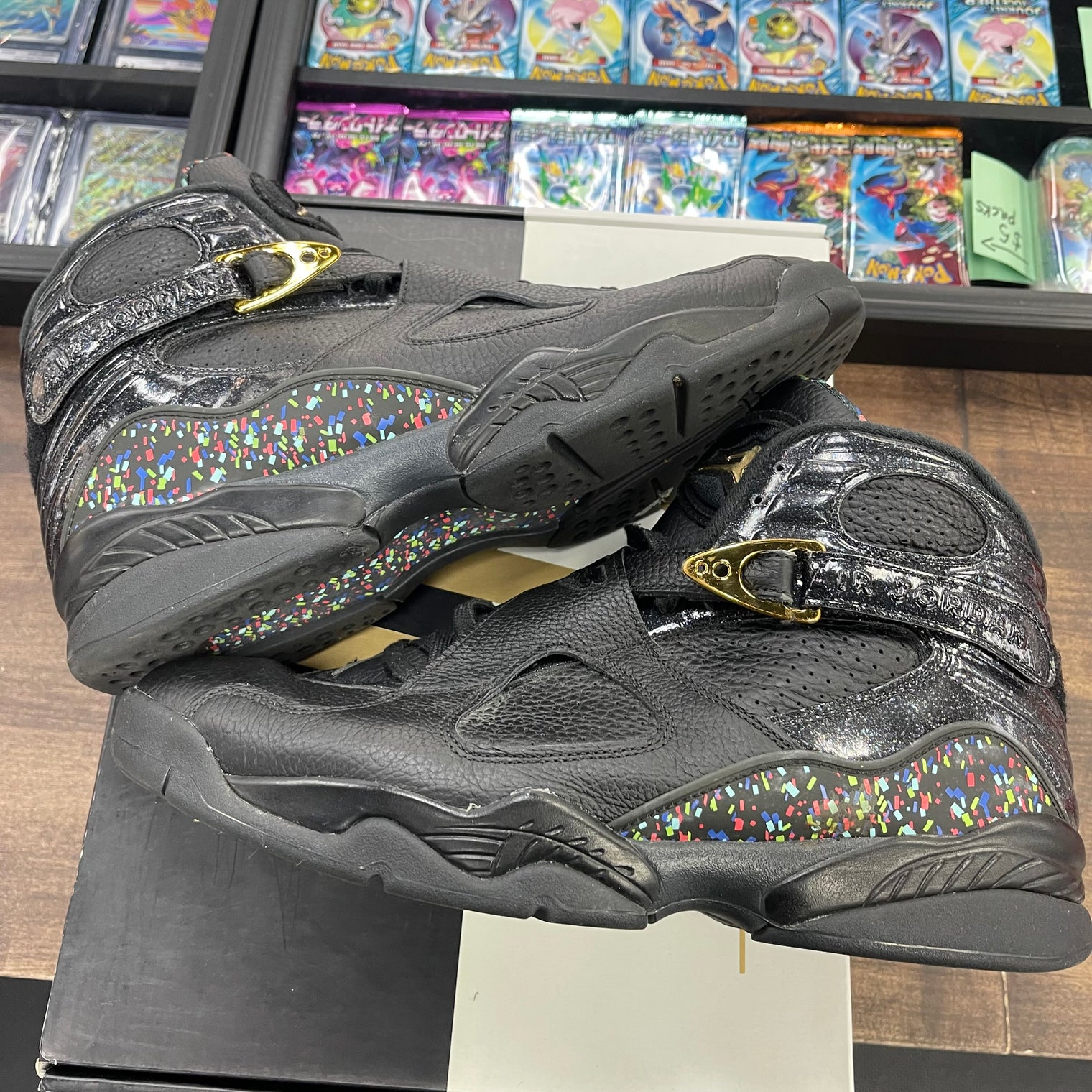 Confetti Jordan 8 (USED)