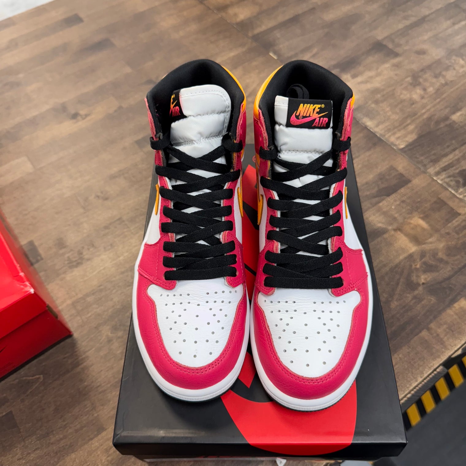 Fusion Red Jordan 1 High (USED)
