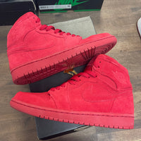 Red Suede Jordan 1 High (USED)