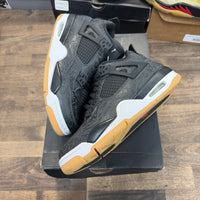 Laser Jordan 4 Black (GS) (USED)