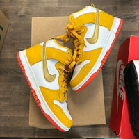 University Gold Dunk High (W) (USED,No Box)