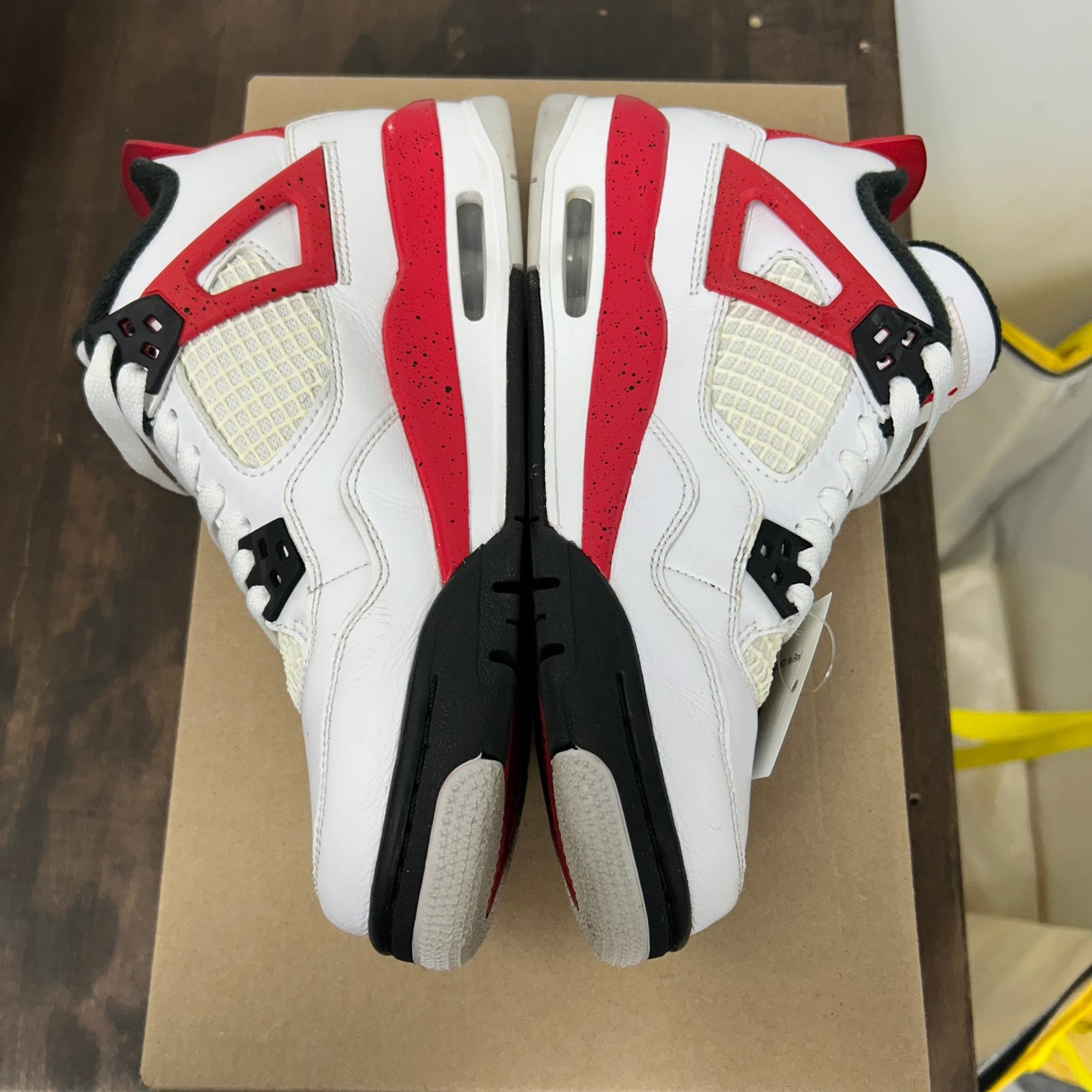 Red Cement Jordan 4 (GS) (USED, No Box)