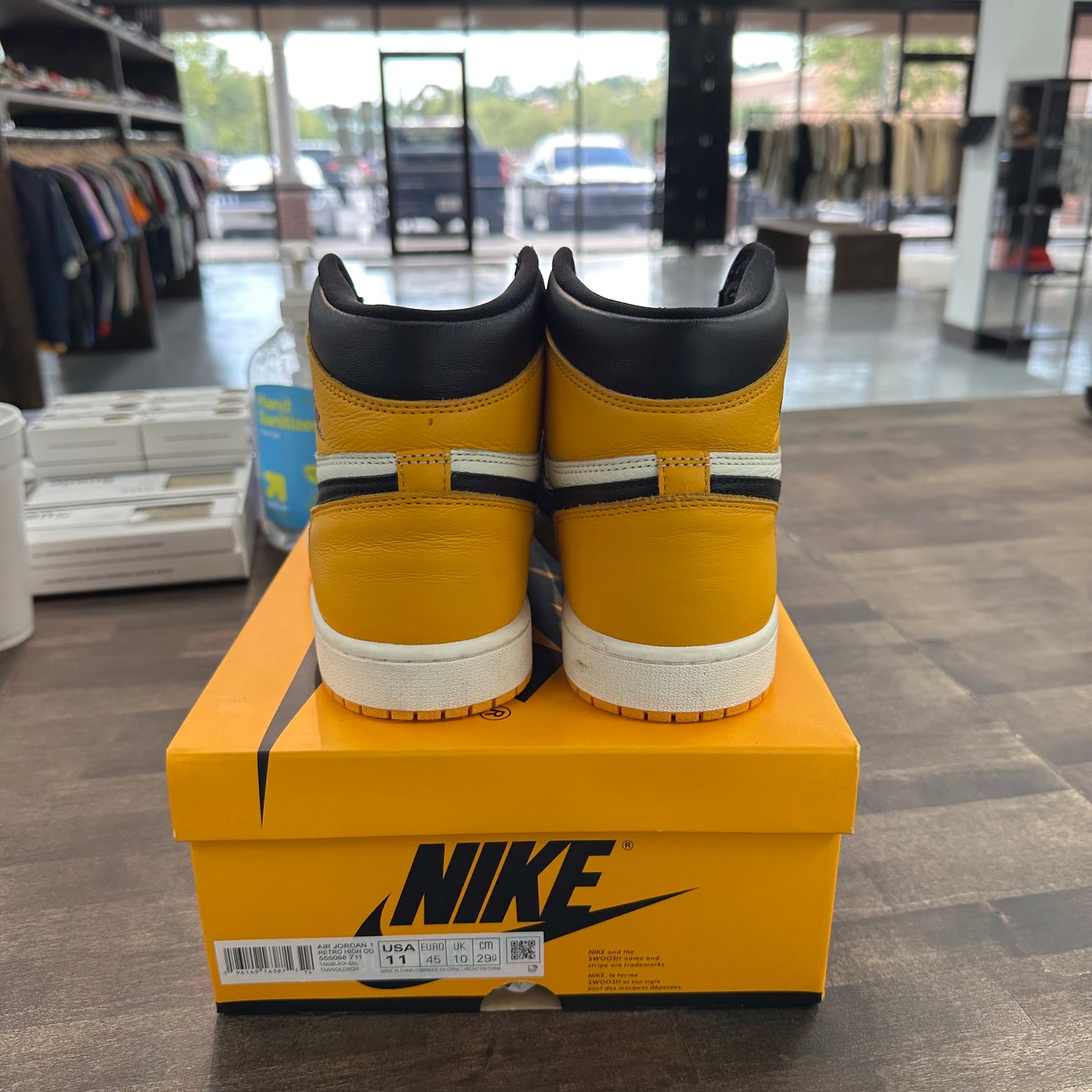 Jordan 1 High Yellow Toe (USED)