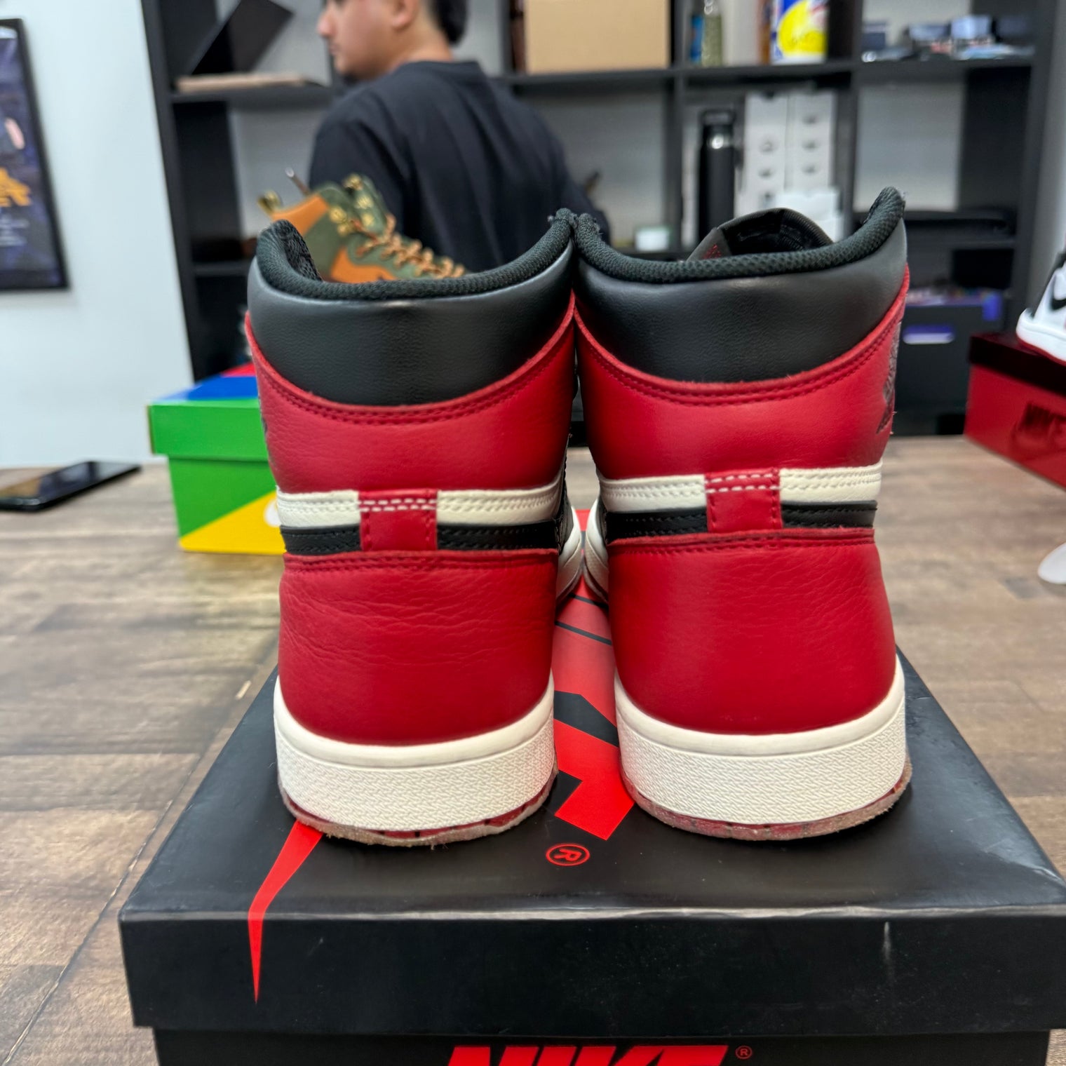 Bred Toe Jordan 1 High (USED)