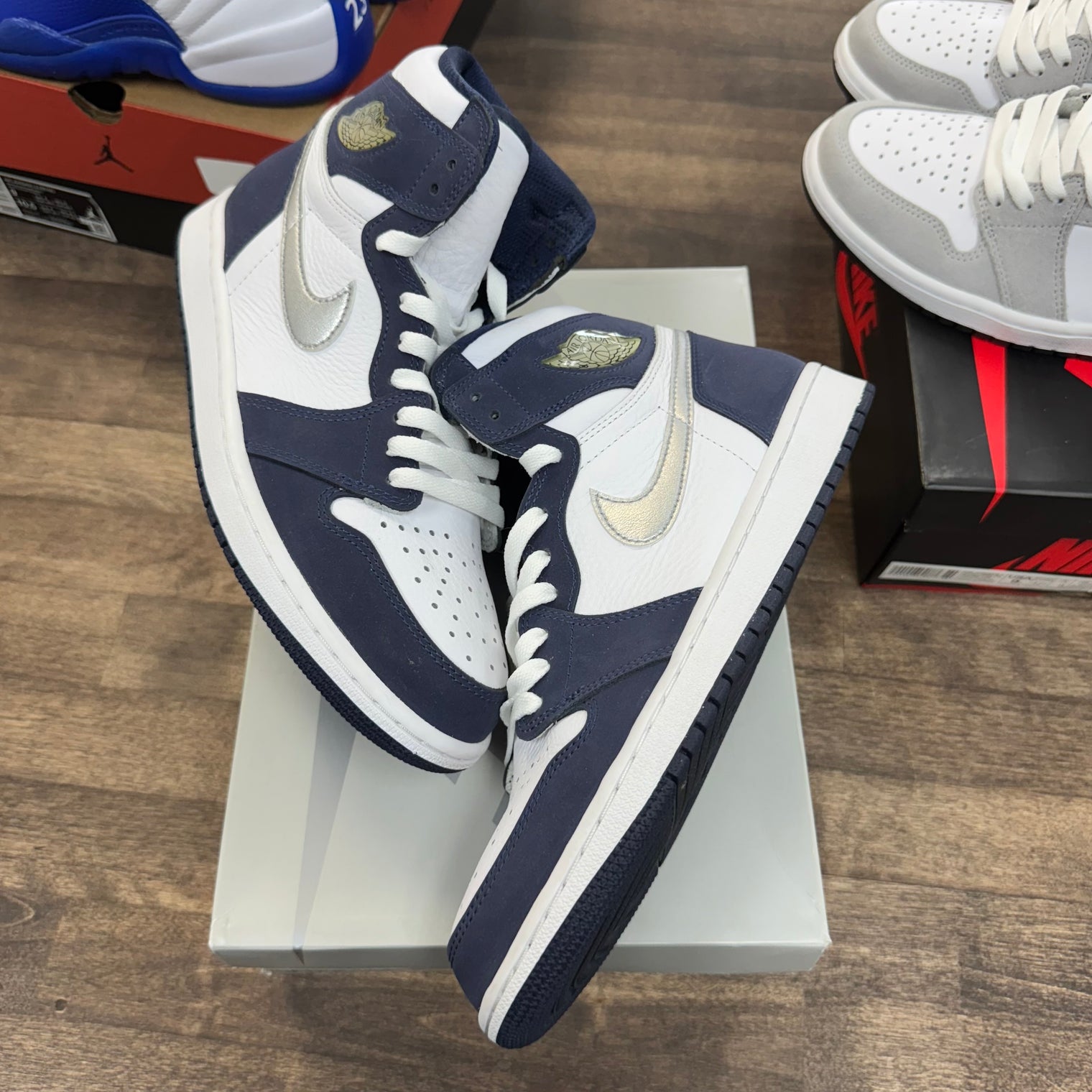 Midnight Navy COJP Jordan 1 High (USED)