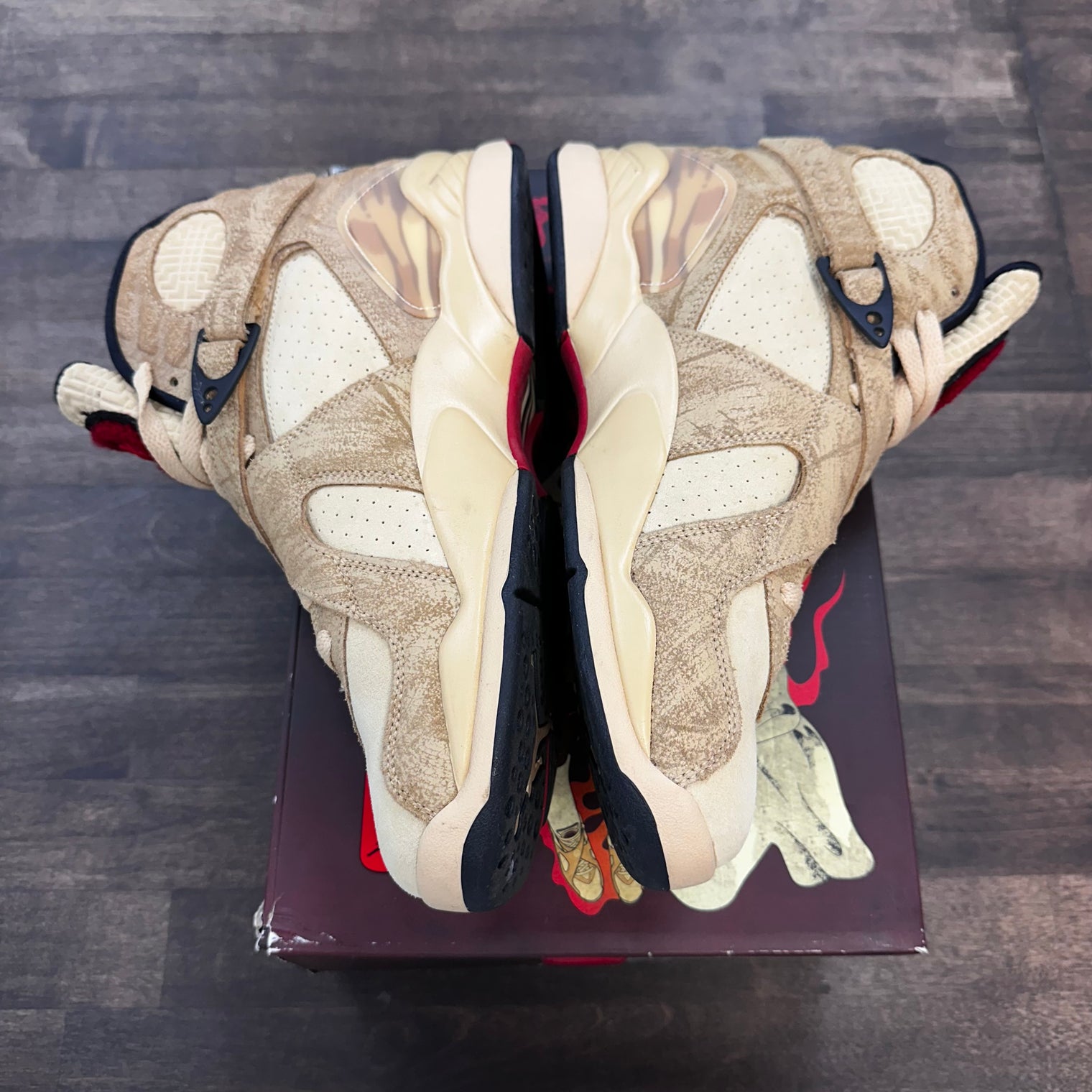 Rui Hachimura Black Samurai Jordan 8 Retro SE (USED)