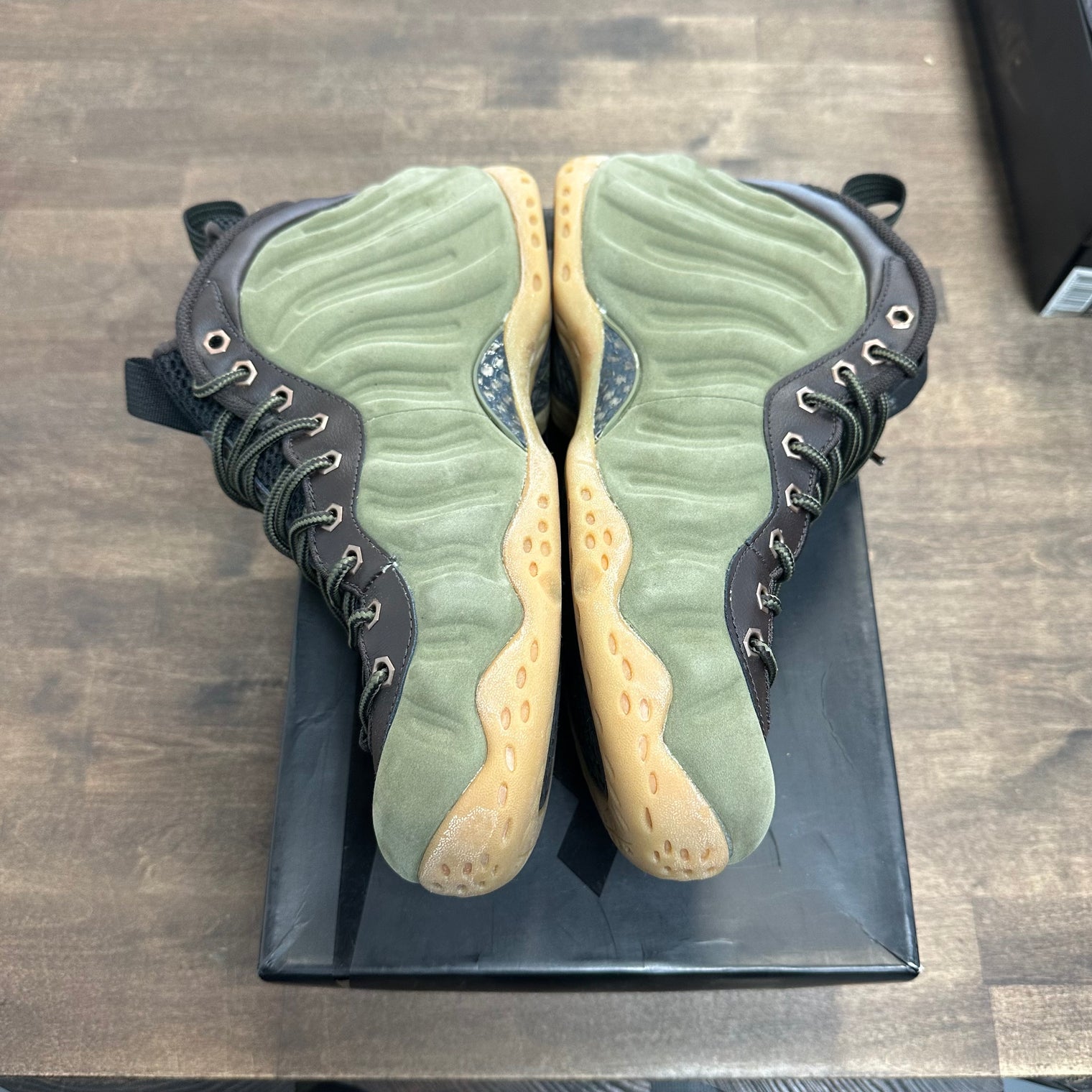 Olive Air Foamposite One (USED)
