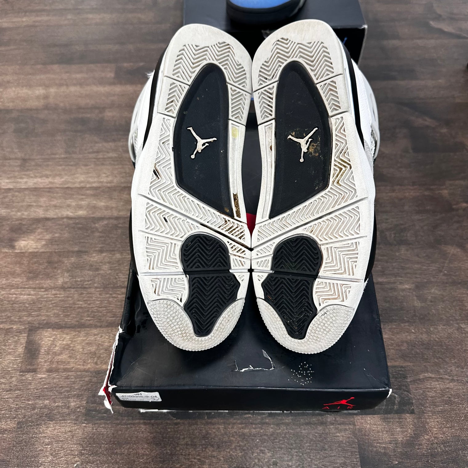 Military Black Jordan 4 (USED,No Box)