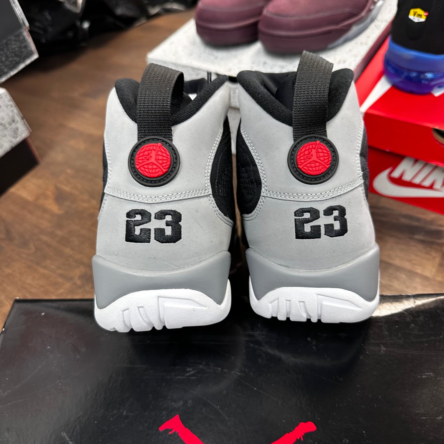 Particle Grey Jordan 9 (Lightly Worn)