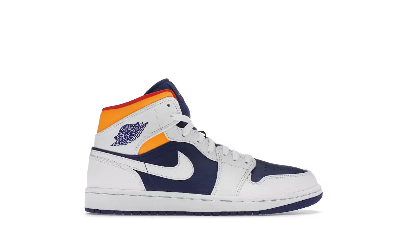 Royal Blue Laser Orange Jordan 1 Mid