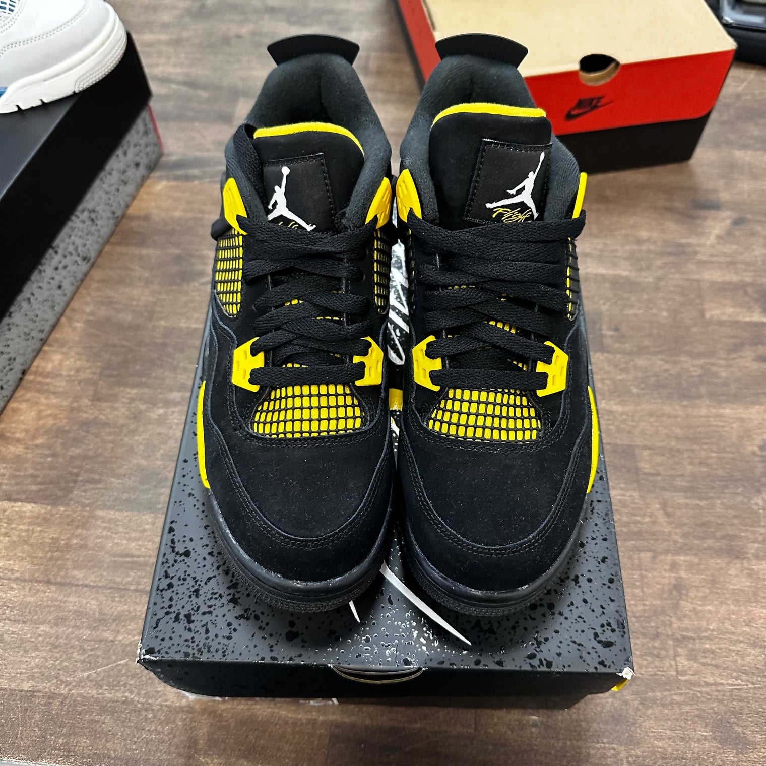 Yellow Thunder Jordan 4 (GS) (USED)