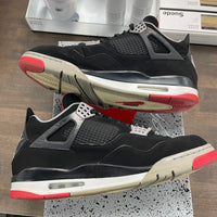 Bred Jordan 4 2019 (USED, No box, Defect)