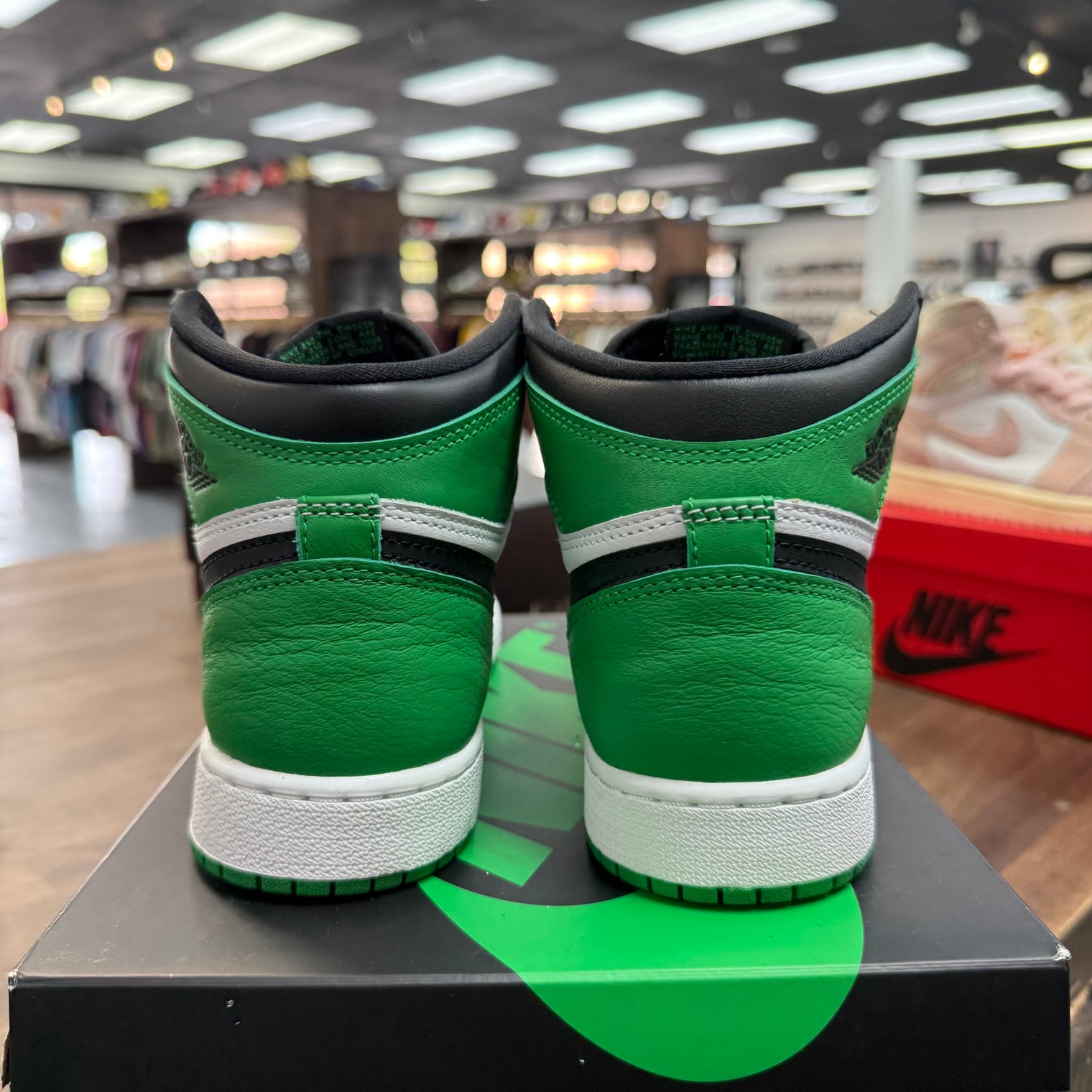 (GS) Lucky Green Jordan 1 High (USED)