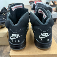 Black Metallic Jordan 5 (2016) (USED,No Box)