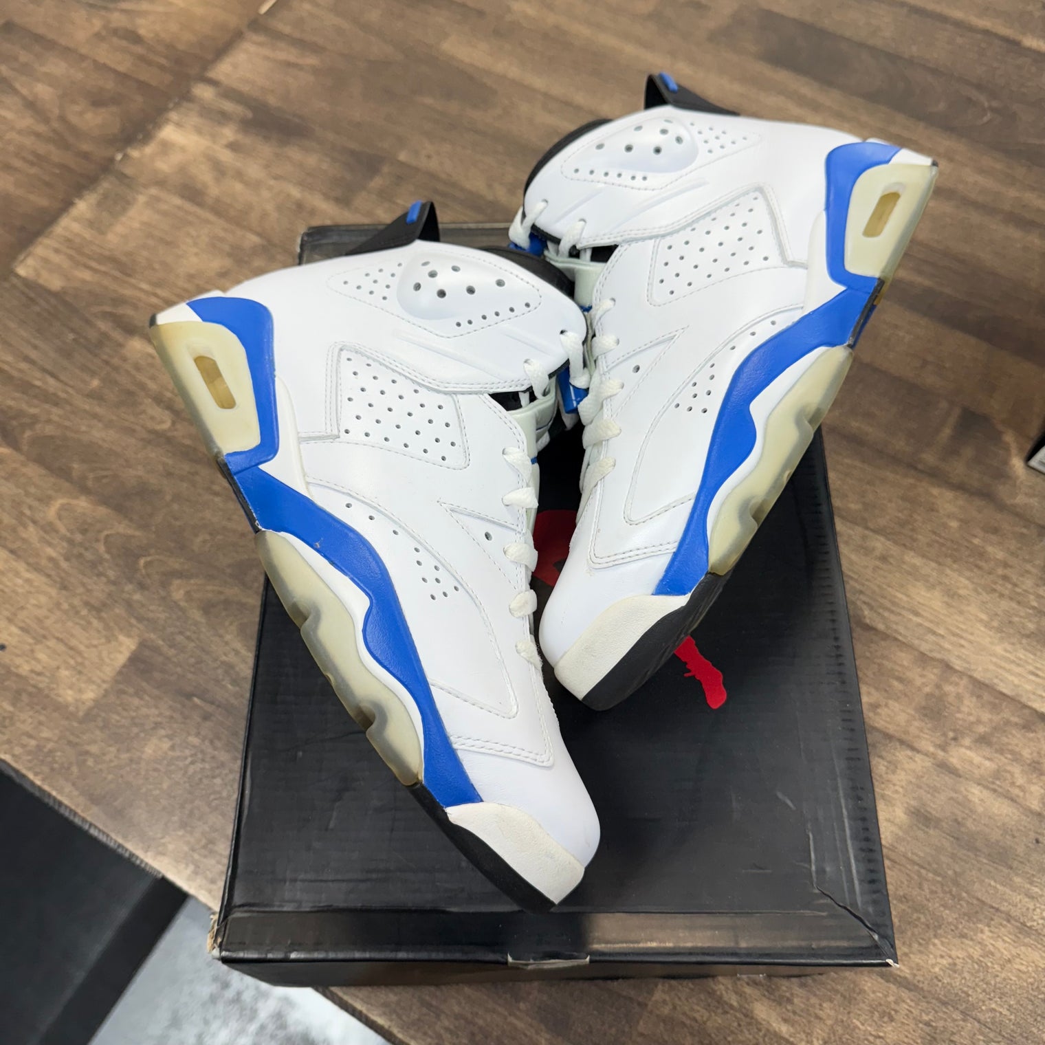 Sport Blue Jordan 6 (2014) (USED)