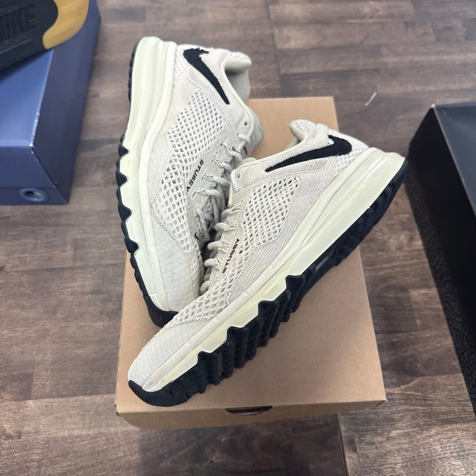 Stussy Fossil Air Max 2013 (USED, Replacement Box)