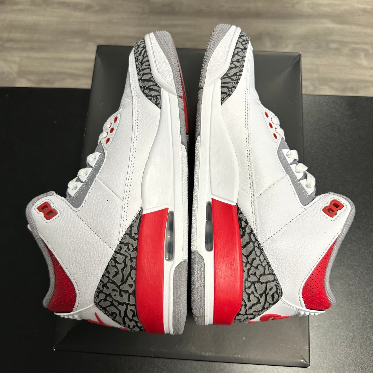 Fire Red Jordan 3 Retro (USED)
