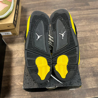 (GS) Yellow Thunder Jordan 4 (Lightly Worn)