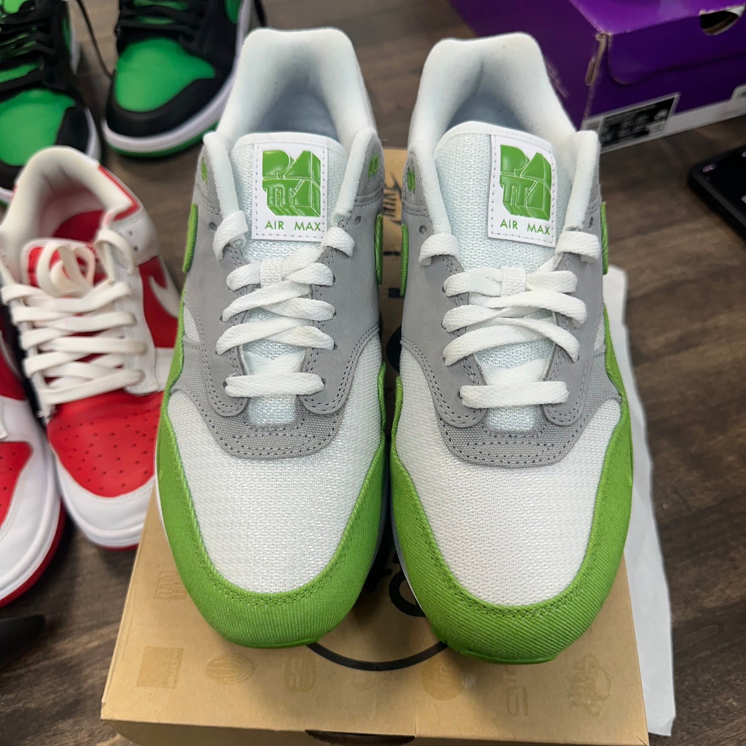 Patta Chlorophyll Air Max 1 (USED)
