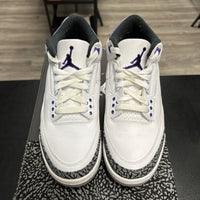 Dark Iris Jordan 3 (USED)