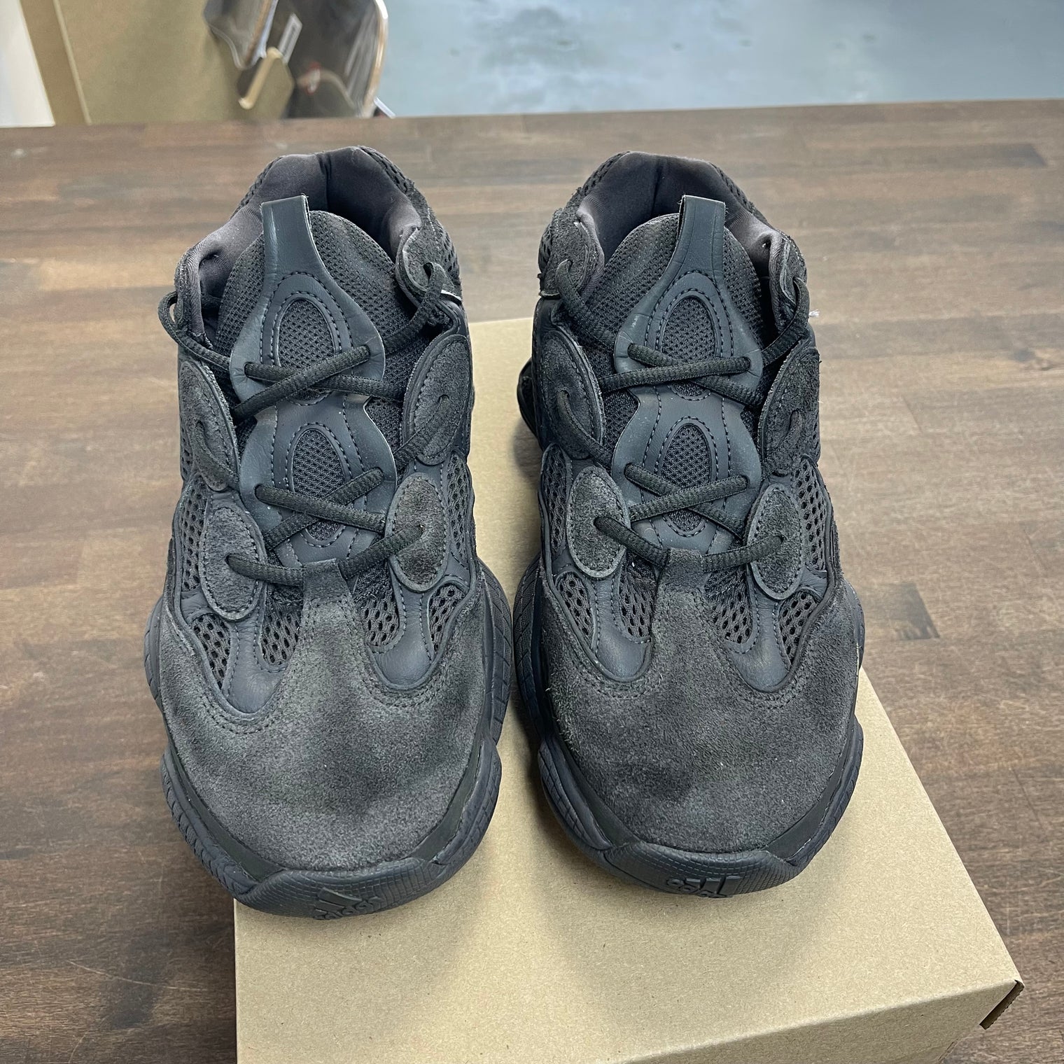 Utility Black Yeezy 500 (USED, No Box)