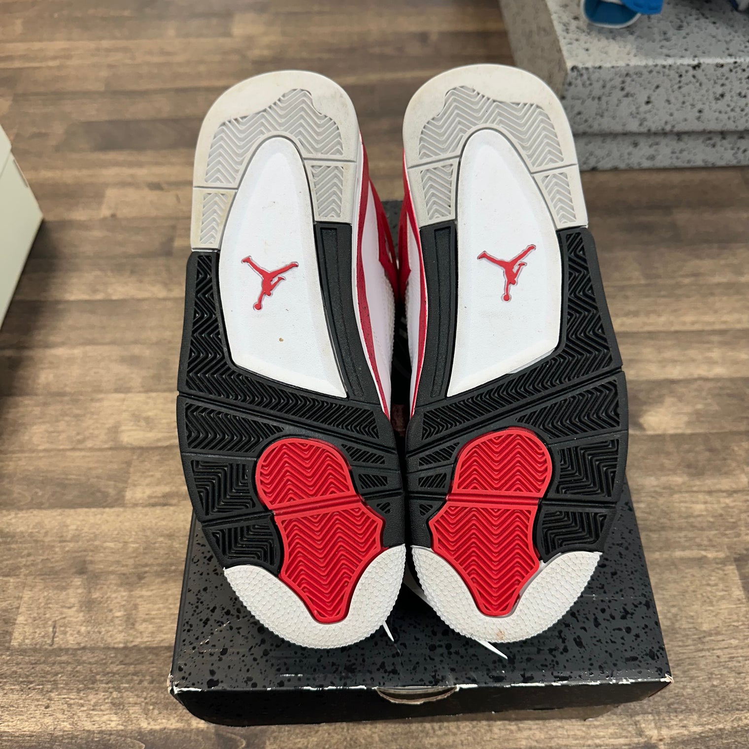 Red Cement Jordan 4 Retro (USED)