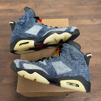 Denim Jordan 6 (USED,NO BOX)