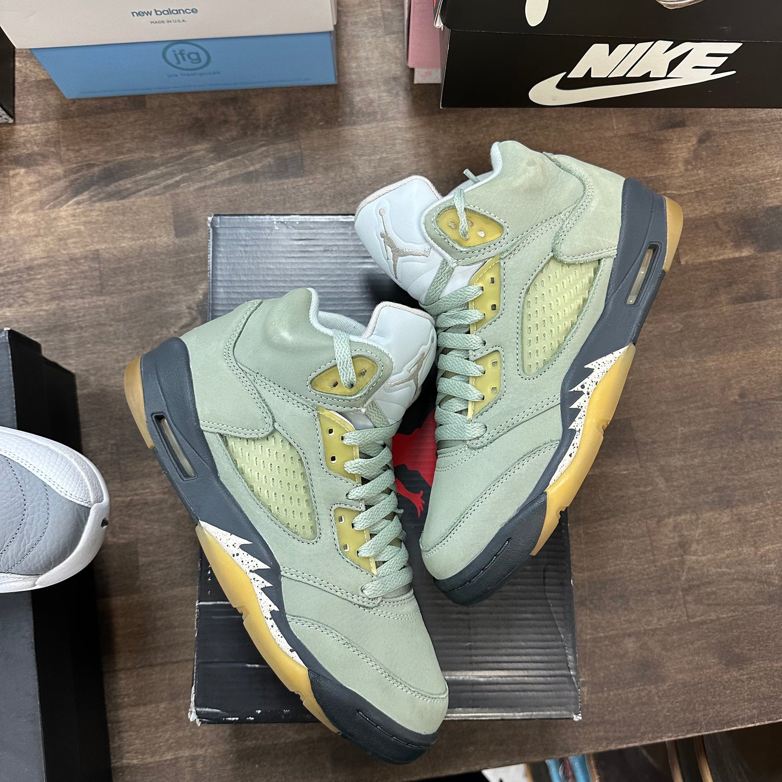 Jade Horizon Jordan 5 Retro (GS) (USED)