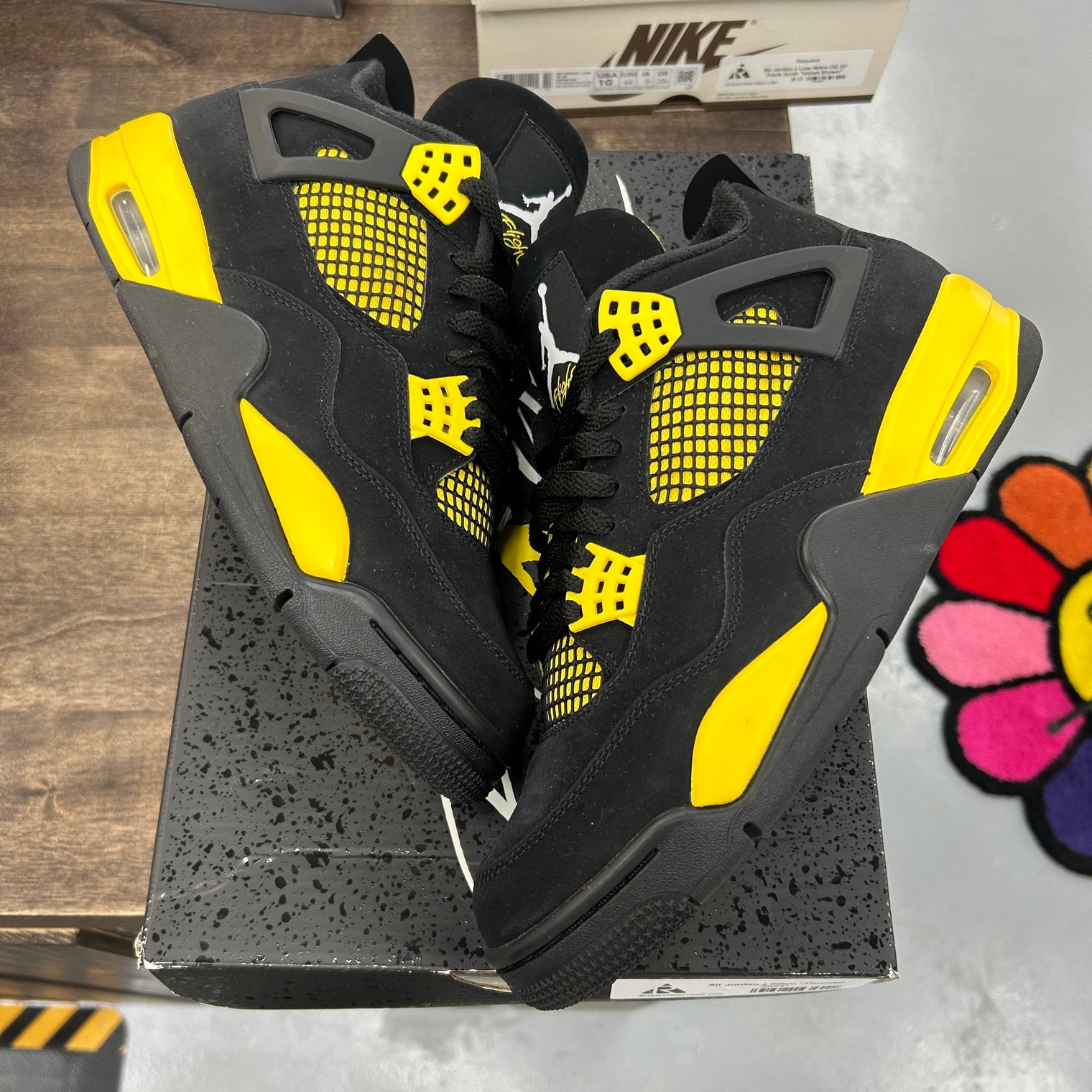 Yellow Thunder Jordan 4 Retro (USED)
