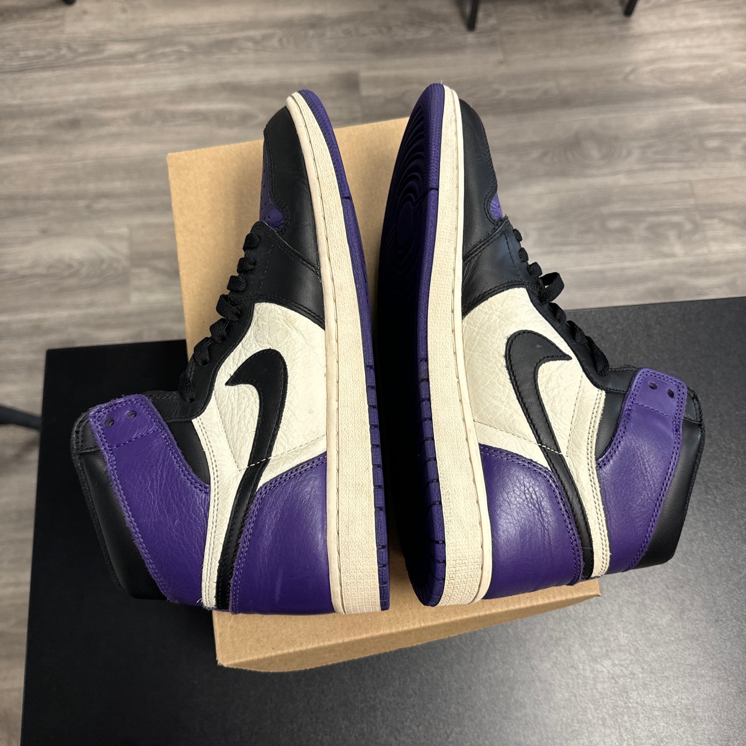 Court Purple Jordan 1 High Retro (2018) (USED;NO BOX)