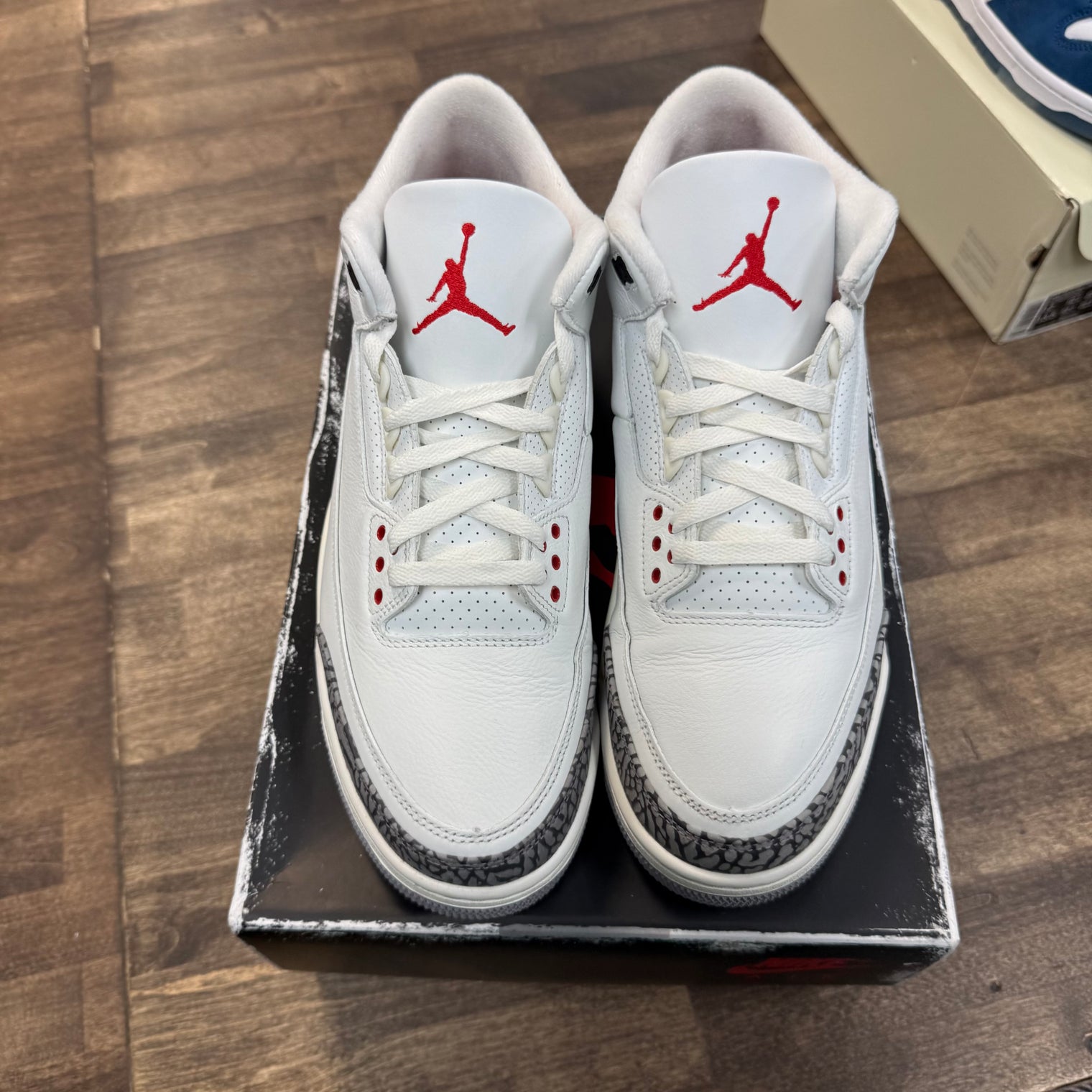 White Cement Jordan 3 Reimagined Retro (USED)