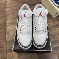 White Cement Jordan 3 Reimagined Retro (USED)