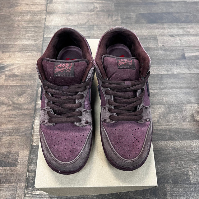Burgundy Crush SB Dunk Low (USED, No Box)