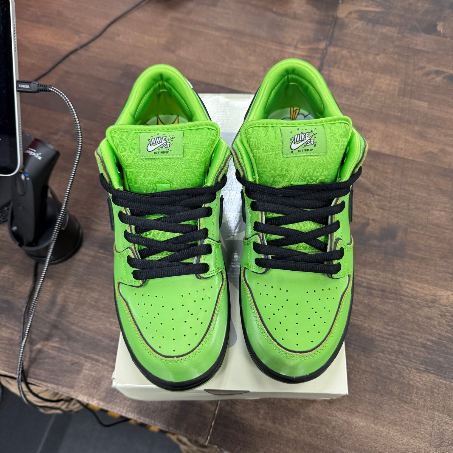 The Powerpuff Girls Buttercup Nike SB Dunk Low (USED)