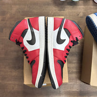 Jordan 1 Mid Chicago Toe (US 12) (USED, No Box)