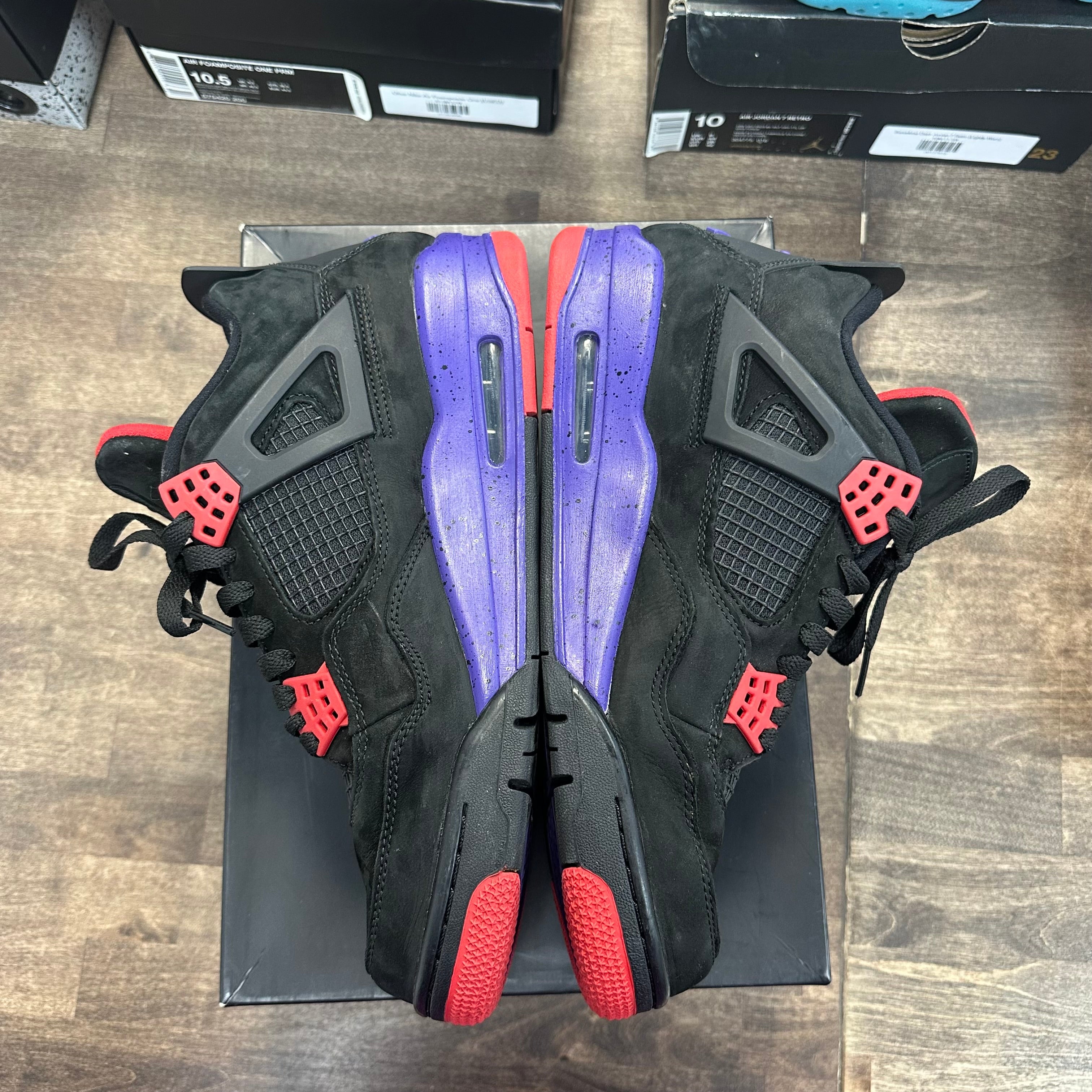 Jordan Raptors Jordan 4 Retro (2018) (USED) Size 10 (Pre-Owned) - Image 3