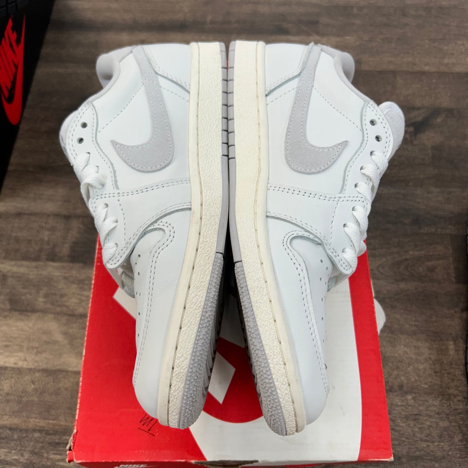 Neutral Grey Jordan 1 Low 85 (USED, Replacement Box)